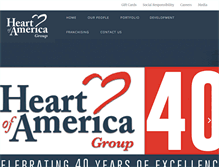 Tablet Screenshot of heartofamericagroup.com